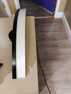 Allen and Roth light fixture one black brand new