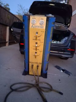 AC refrigerant recovery system