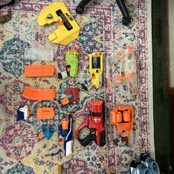 Nerf Gun Lot