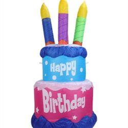 Happy Birthday Inflatable 4ft