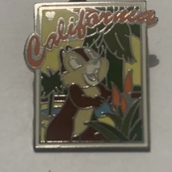 2008 Disney California Chip n Dale Hidden Mickey Pin