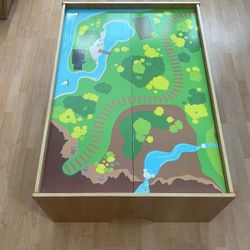Wooden Train/Lego Table 48x33in