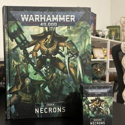 WARHAMMER 40k - Necrons Codex + Cards
