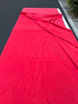 Large tablecloth - 56” x 138”.