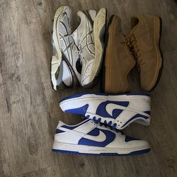 3 pairs of shoes 12 and 11,5