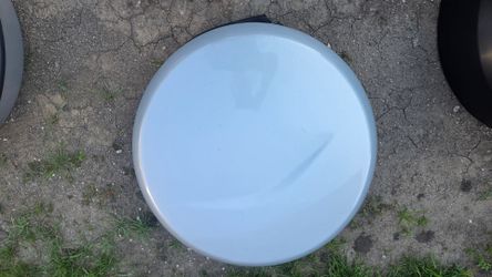 Spare Tire Cover Toyota RAV4 2006 - 2012 Wheel Cover Classic Silver Metallic