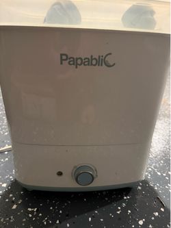 Papablic Baby Bottle Sterilizer and Dryer Pro, Esterilizador De Biberones, Electric Steam Sterilizer for Baby Bottles, Pacifiers, and Pump Parts,