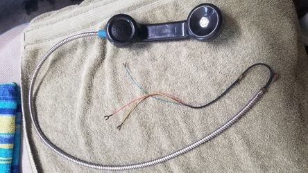 Vintage Phone Booth Handset