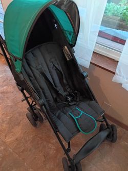 Summer 3Dlite Umbrella Stroller Black and Teal