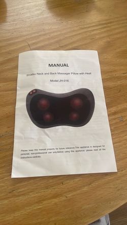 Papillon 3D Shiatsu Massager Pillow With Heat JH-016