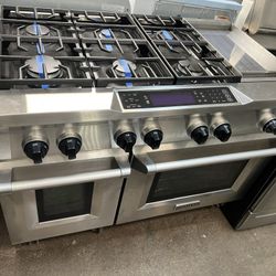Kitchenaid Dual Fuel 48” Gas Range Stainless Steel