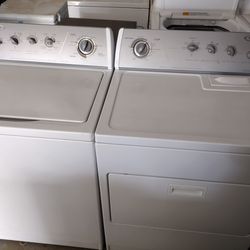 Whirlpool washer and electric dryer 