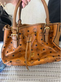 MCM handbag with strap