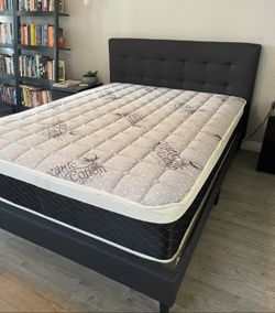 Ultimate full sizes bed frames available in all sizes king queen twin full delivery available!