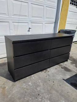 IKEA MALM 6 drawer Dresser