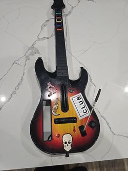 Nintendo Wii Sunburst Guitar