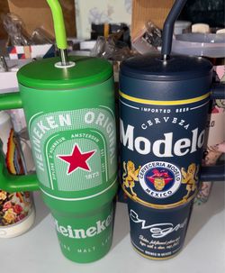 Beer stainless steel mugs