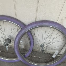 Beach Cruiser Bicycle Tires And Rims 