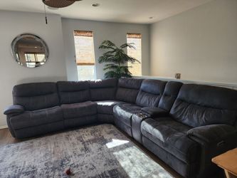 Beautiful Charcoal Grey Sofa Sectional