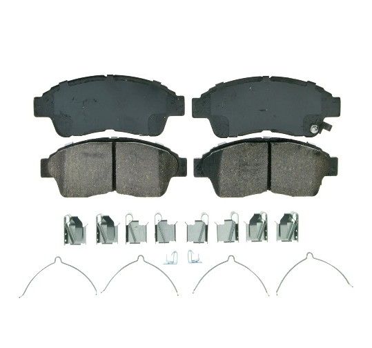 Wagner QS ZD562 Disc Brake Pad Set, Chamfered Edges for Smooth, Quiet Stops, Fits 1992–2001 Toyota Camry