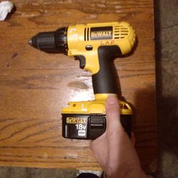 DeWalt Drill And Charger