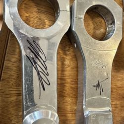 NHRA Signed Rods Motor Parts Autograph Memorabilia 