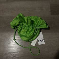 Zara Lime Green Purse 