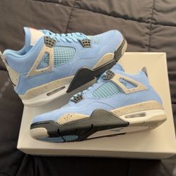Unc Jordan 4 Size 9.5 1:1