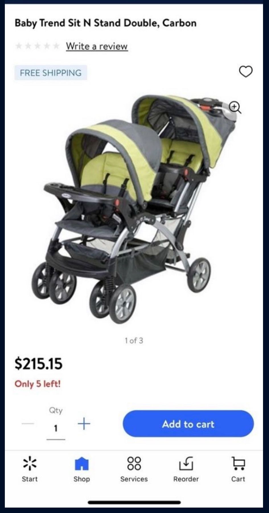 Double Stroller