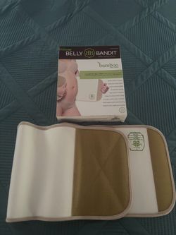 Belly Bandit Bamboo Belly Wrap Small Natural