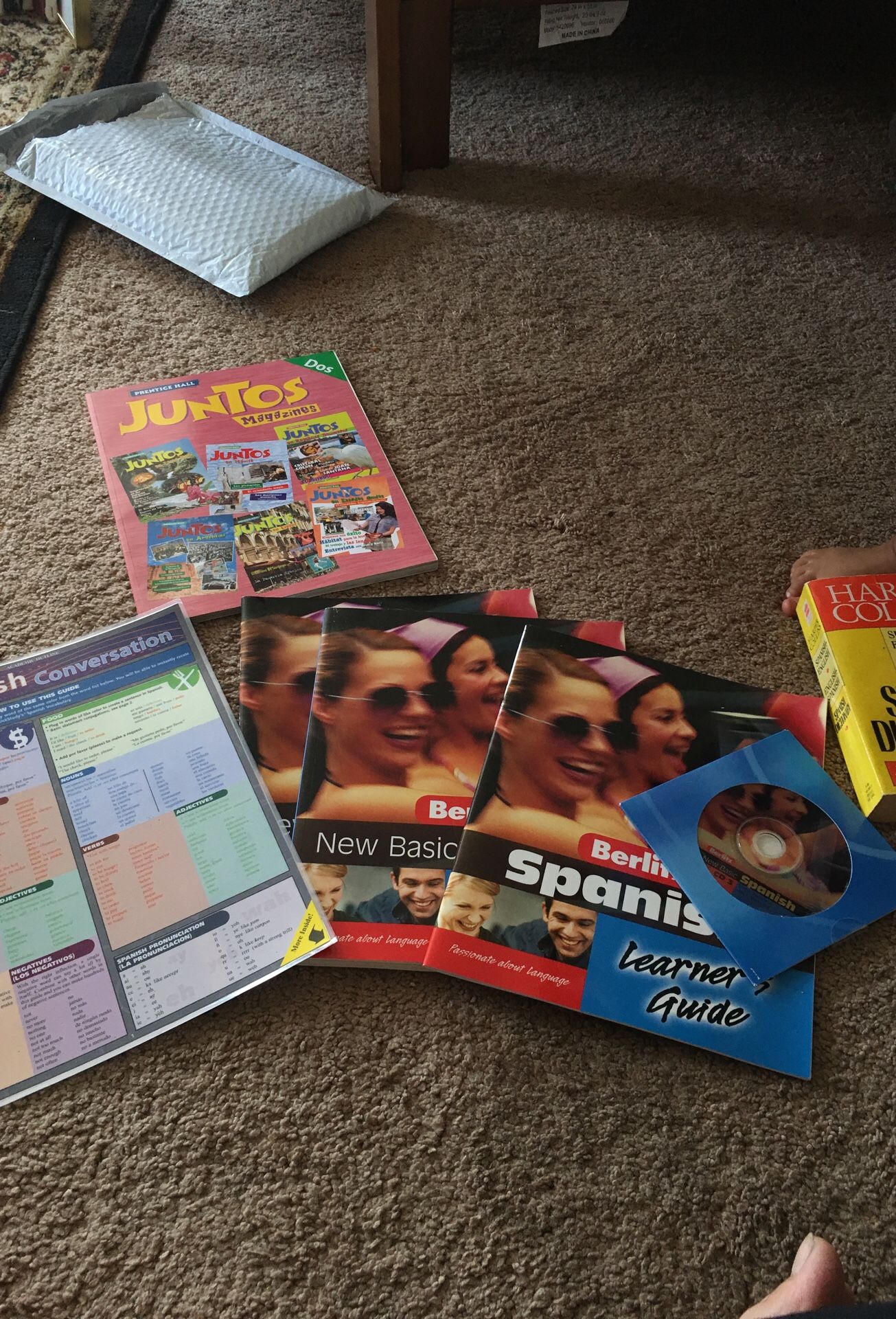 Spanish learning materials