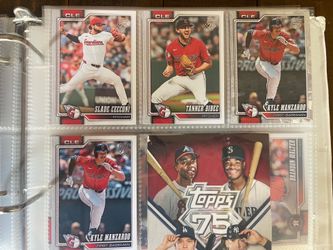 MLB Cleveland Guardians Set of 4 cards