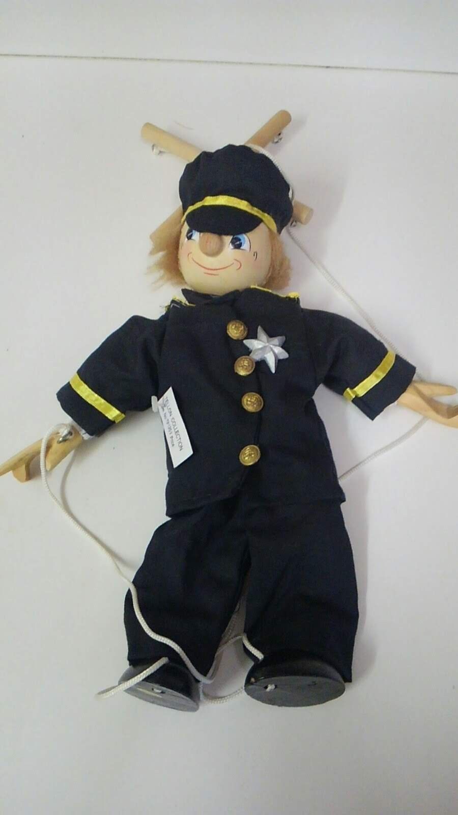 Vintage Marionette Policeman