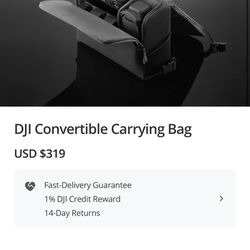 DJI Convertible Carrying Bag (NEW)