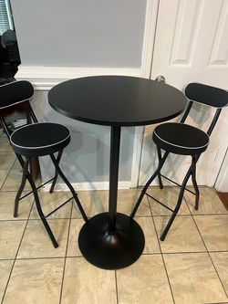 Bar Table and 2 Chairs