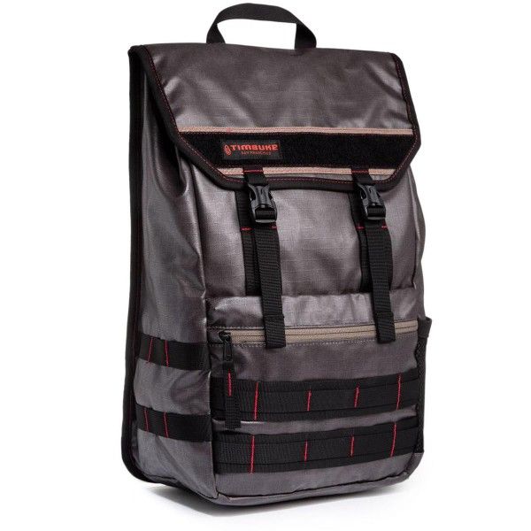 Timbuk2 Rogue Laptop Backpack, Coated Ripstop, Carbon/Fire