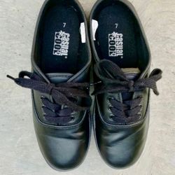 Casual Cool Black Tennis Shoes Size 7