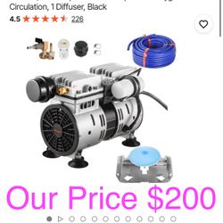 Pond Aerator, 550W Power