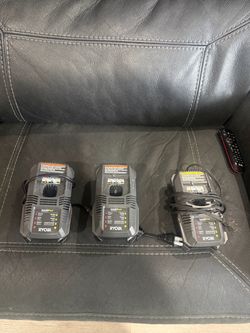 Ryobi IntelliPort Battery Chargers $20 each/cada uno