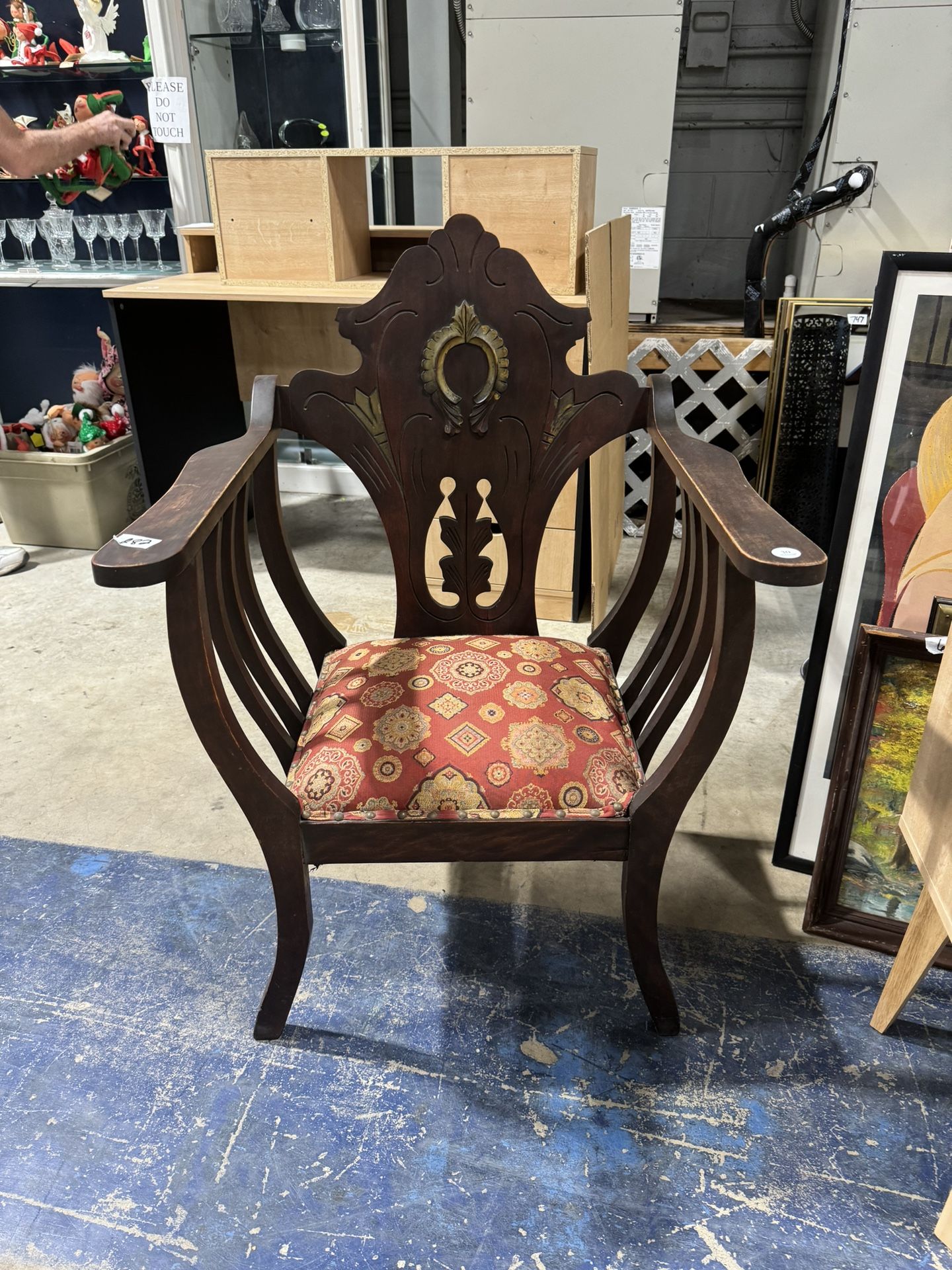 Antique Vintage Chair Mahogany 