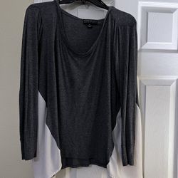 OU122122 Forever21 Pullover Flare Top