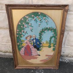 Vintage Handmade Needlepoint 