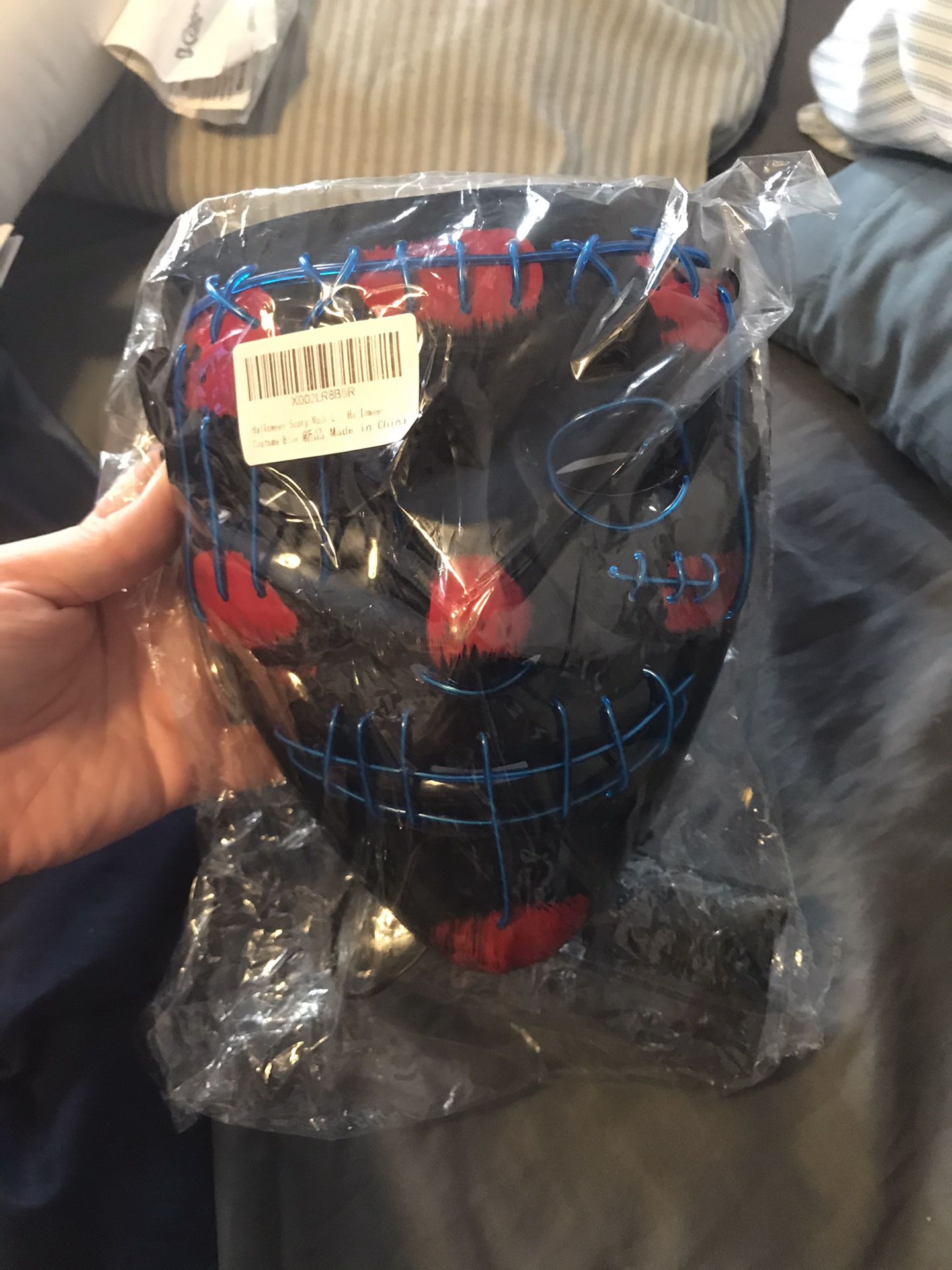 Brand new light up purge mask costume