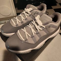 Nike Air Jordan XI 11 Low Cool Grey 528895-003 Size 10