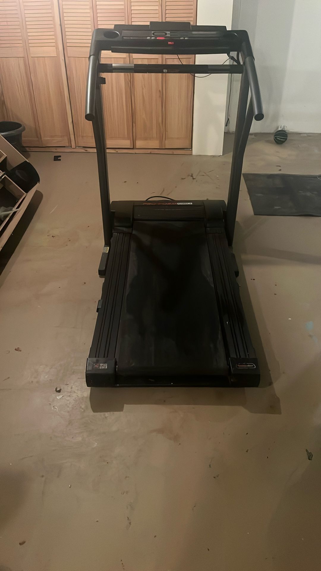 Treadmill and Pool Table