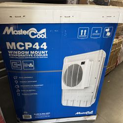 MasterCool 4000 CFM 115V 3-Speed Slim Profile Window Evaporative Cooler for 1600 sq. ft