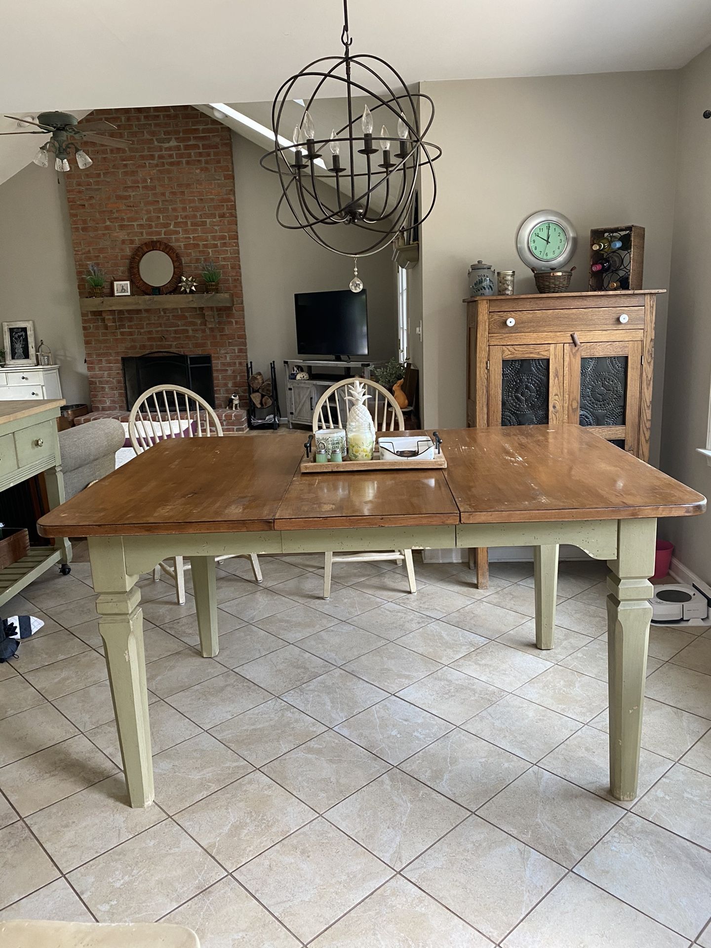 Wooden kitchen table ( tall )