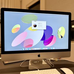 Apple 27" iMac with Retina 5K Display - Intel Core i5 3GHz - 8GB Memory - 1TB Silver