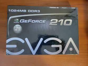 EVGA GeForce 210 1GB DDR3 Graphics Card HDMI VGA DVI Passive Cooling