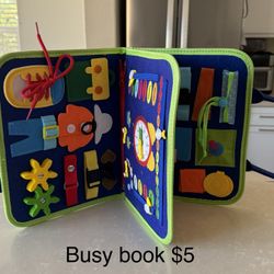 Baby Busy Book $5